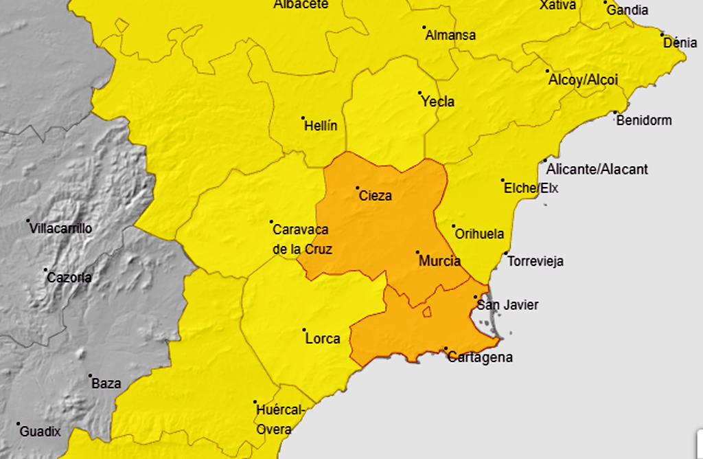 Chubascos y tormentas localmente fuertes para la tarde del martes